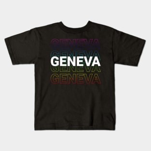 Geneva - Kinetic Style Kids T-Shirt